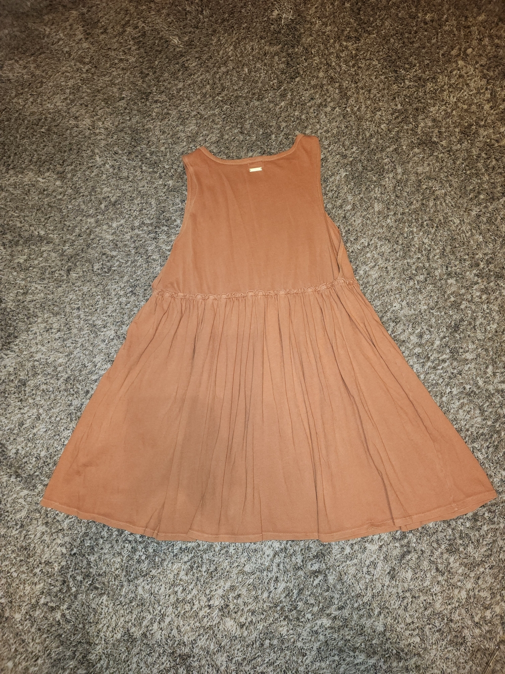 Billabong Womens Sleeveless Rust Dress